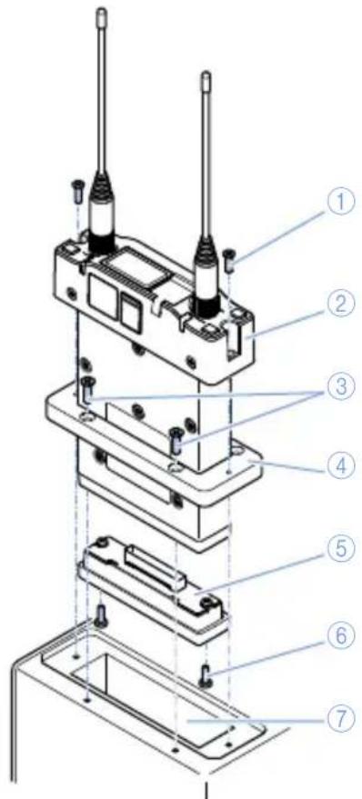 SENNHEISER EK 6042 - Anvendelse af EK 6042 i videokameraet - 1
