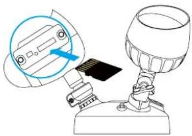 EZVIZ LC1C - Vaihe 2 Asenna microSD-kortti (valinnainen). - 2