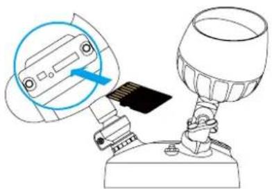 EZVIZ LC1C - Steg 2 Installera micro SD-kort (tillval). - 1