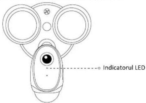 EZVIZ LC1C - Pasul 9 Confirmați că camera de securitate cu lumină are energie - 1