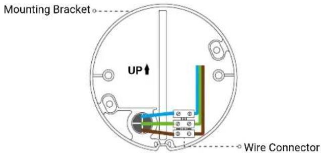 Mounting Bracket UP Wire Connector