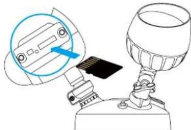 EZVIZ LC1C - Pasul 2 Instalați cardul Micro SD (opțional). - 2