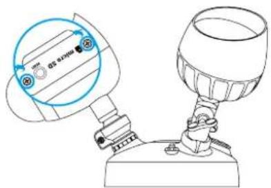 EZVIZ LC1C - Steg 1 Stäng av elektriciteten vid brytaren som styr säkerhetsbelysningens strömkrets. - 2