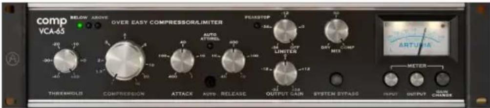 comp VCA-65 BELOW ABOVE OVER EASY COMPRESSOR/LIMITER FEASTOP 12 30 40 50 60 70 80 90 100 110 120 130 140 150 160 170 180 190 200 210 220 230 240 250 260 270 280 290 300 310 320 330 340 350 360 370 380 390 400 410 420 430 440 450 460 470 480 490 500 510 520 530 540 550 560 570 580 590 600 610 620 630 640 650 660 670 680 690 700 710 720 730 740 750 760 770 780 790 800 810 820 830 840 850 860 870 880 890 900 910 920 930 940 950 960 970 980 990 1000
