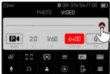 23mm 00h 37m 5s /7 GB PHOTO VIDEO P 2.0 1/60 6+00 MODE F S AUTO 60 EV iAF 3 3 AWB MPL