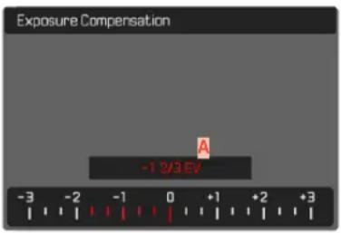 Exposure Compensation -1 2/3 EV A
