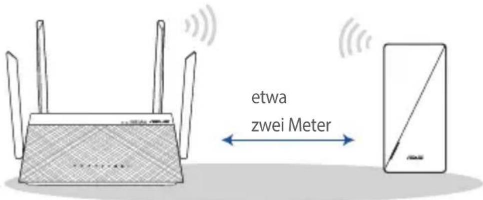etwa zwei Meter