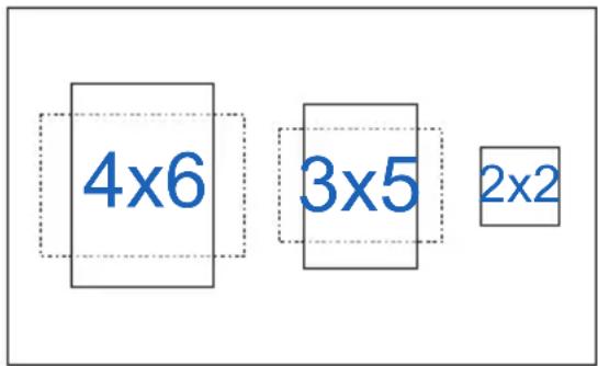 4x6 3x5 2x2