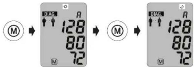 MICROLIFE WatchBP Home A - I «DIAG.» mode - 3