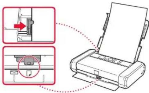 CANON PIXMA TR150 - Ilægning af papir - 5