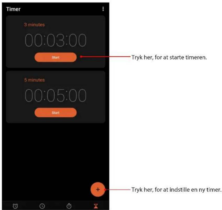 ASUS ROG Phone 3 - Indstilling af tidtageren - 1