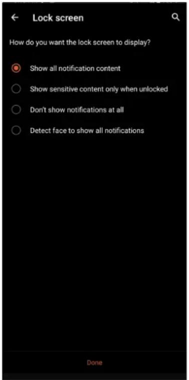ASUS ROG Phone 3 - Indstilling af ansigtslås fra Settings (Indstillinger) - 5
