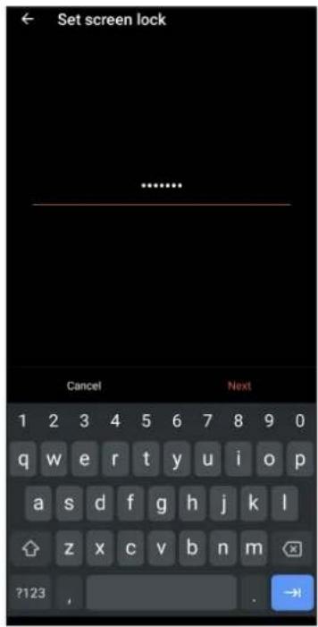 ASUS ROG Phone 3 - Adgangskode - 1