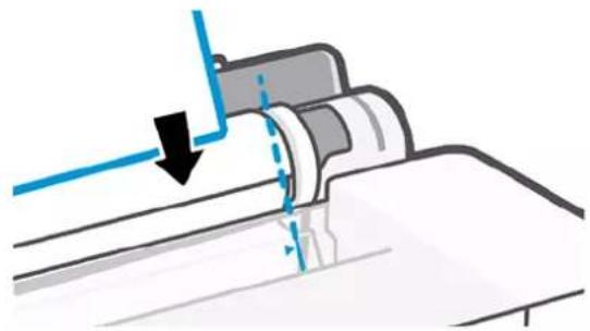 HP DesignJet T230 - llæg et enkelt ark - 3