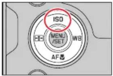 ISO MENU /SET WB AF