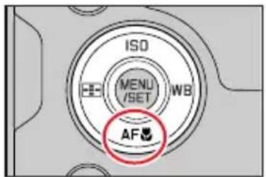 ISO MENU /SET WB AF