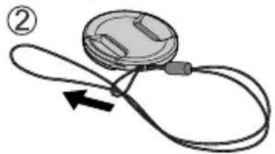 LEICA V-LUX 5 - Use the lens cap string (supplied) to attach the lens cap to the camera - 2