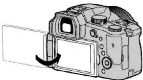 LEICA V-LUX 5 - Opening out the monitor - 3