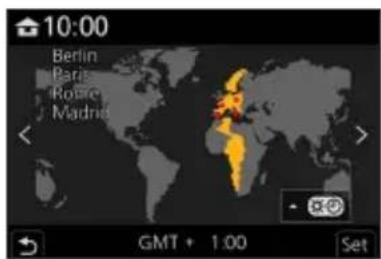 10:00 Berlin Paris Rome Madre GMT + 1.00 Set