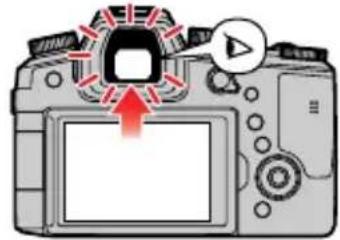 LEICA V-LUX 5 - Press the [EVF] button - 2