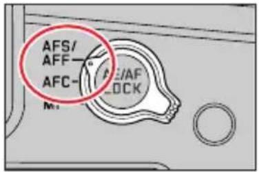 AFS/ AFF AFC- M: AF/AF LOCK