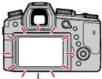 LEICA V-LUX 5 - Press the [EVF] button - 4