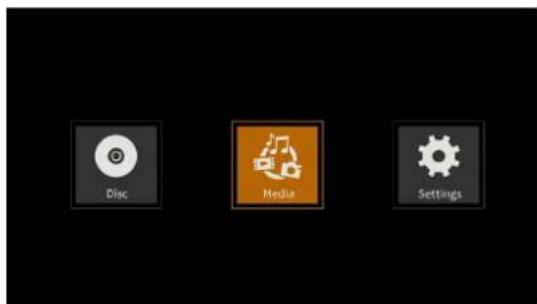 Disc Media Settings