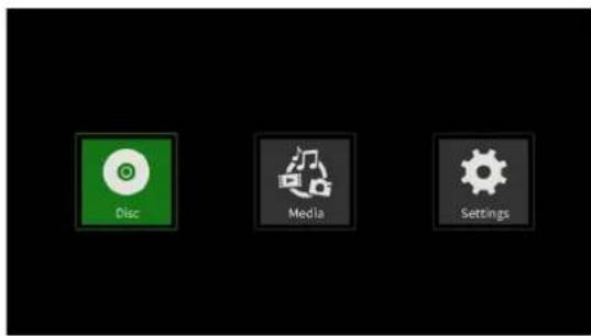 Disc Media Settings