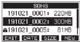TASCAM Model 12 - Loading songs created on different TASCAM Model series products - 1