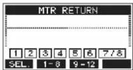 TASCAM Model 12 - MTR RETURN Screen - 1
