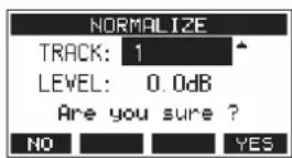 TASCAM Model 12 - Emploi de la fonction de normalisation - 2