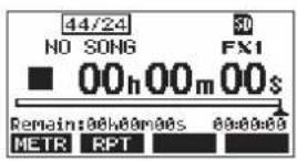 TASCAM Model 12 - Operaciones de menú - 1