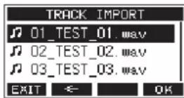 TASCAM Model 12 - Importing tracks - 1