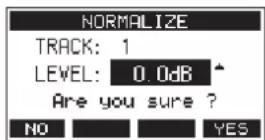 TASCAM Model 12 - Emploi de la fonction de normalisation - 3