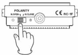 POLARITY N OPEN 1 F N CLOSE CE RC-1F