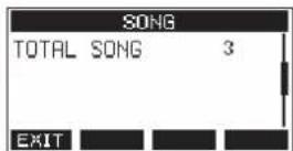 TASCAM Model 12 - Pantalla SONG - 1