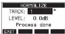 TASCAM Model 12 - Uso de la función de normalización - 5