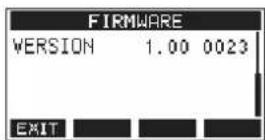 TASCAM Model 12 - Pantalla FIRMWARE - 1