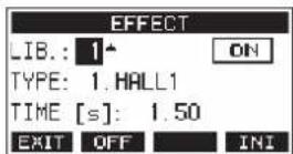TASCAM Model 12 - Saving effects settings in the library - 1