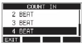 TASCAM Model 12 - Setting the count in function - 1