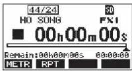 TASCAM Model 12 - Procédures d'utilisation du menu - 1