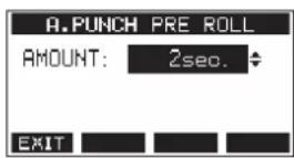 TASCAM Model 12 - Setting a pre roll point - 1
