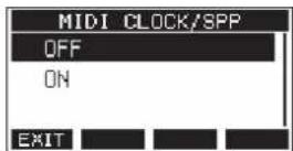 TASCAM Model 12 - Setting MIDI CLOCK/SPP - 1