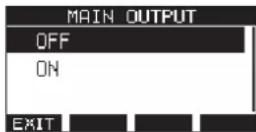 TASCAM Model 12 - Using the OUTPUT DELAY function on signals output from the MAIN OUTPUT jacks - 1