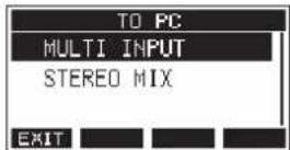 TASCAM Model 12 - Setting the USB audio mode - 2