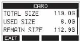 TASCAM Model 12 - Pantalla CARD - 1