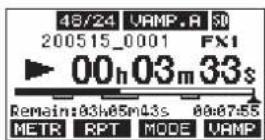 TASCAM Model 12 - VAMP automatic playback mode - 2