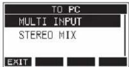 TASCAM Model 12 - Ajuste del modo de audio USB - 2