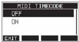 TASCAM Model 12 - Réglage du fonctionnement du time code MIDI - 1