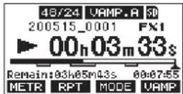 TASCAM Model 12 - Mode de lecture VAMP automatique - 2